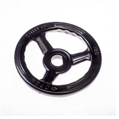 Trije-spaaks Binnen Corrugated Handwheel